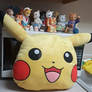 Pikachu Head Pillow
