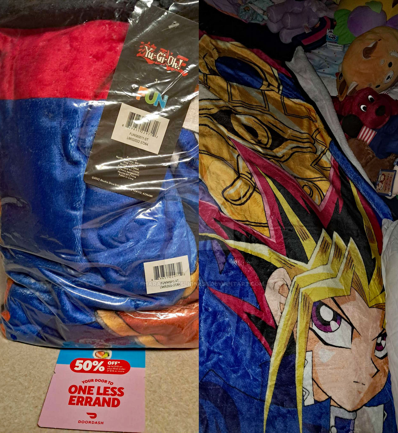 Yu-Gi-Oh! - Yami Yugi Throw Blanket