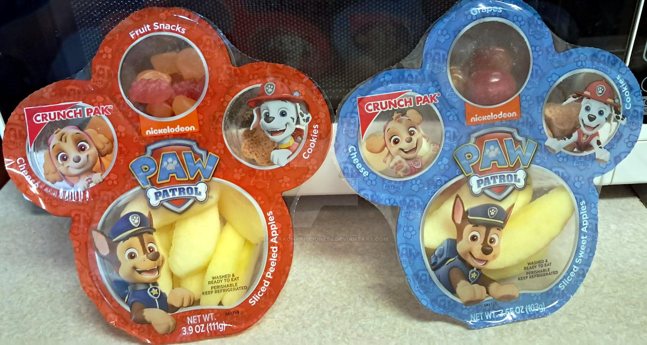 Paw Patrol Crunch Pak Snack Packs