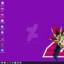 Yami Yugi Purple Desktop - Linux