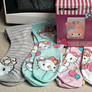 Hello Kitty Socks And My Melody Night Light