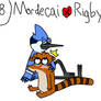 Fav Yaoi #8 Mordecai x Rigby