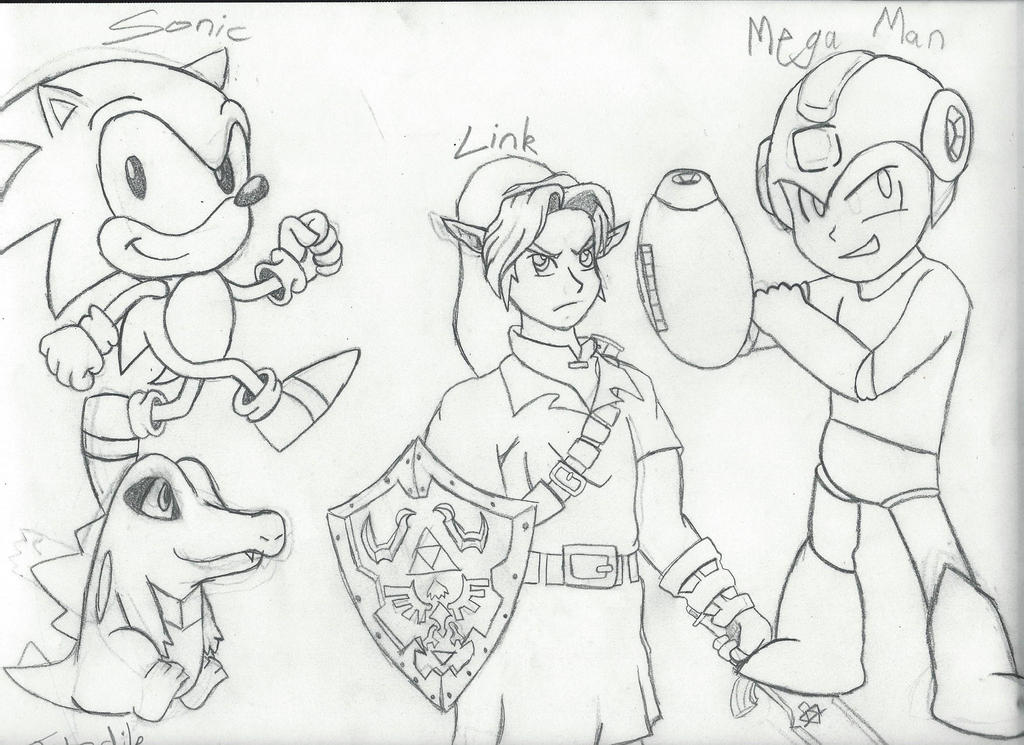 Games Characters. Deviantart Video Game Characters by RetroRedTD on DeviantArt