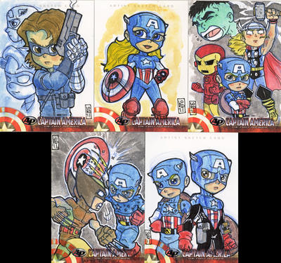 Captain America AP Cards 1