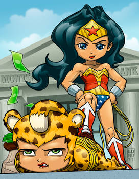 Wonder Woman and Cheetah