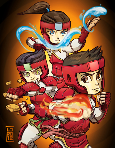 Legend of Korra - The Fire Ferrets