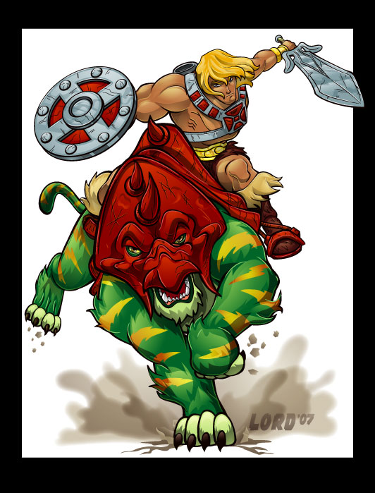 He-Man and Battlecat