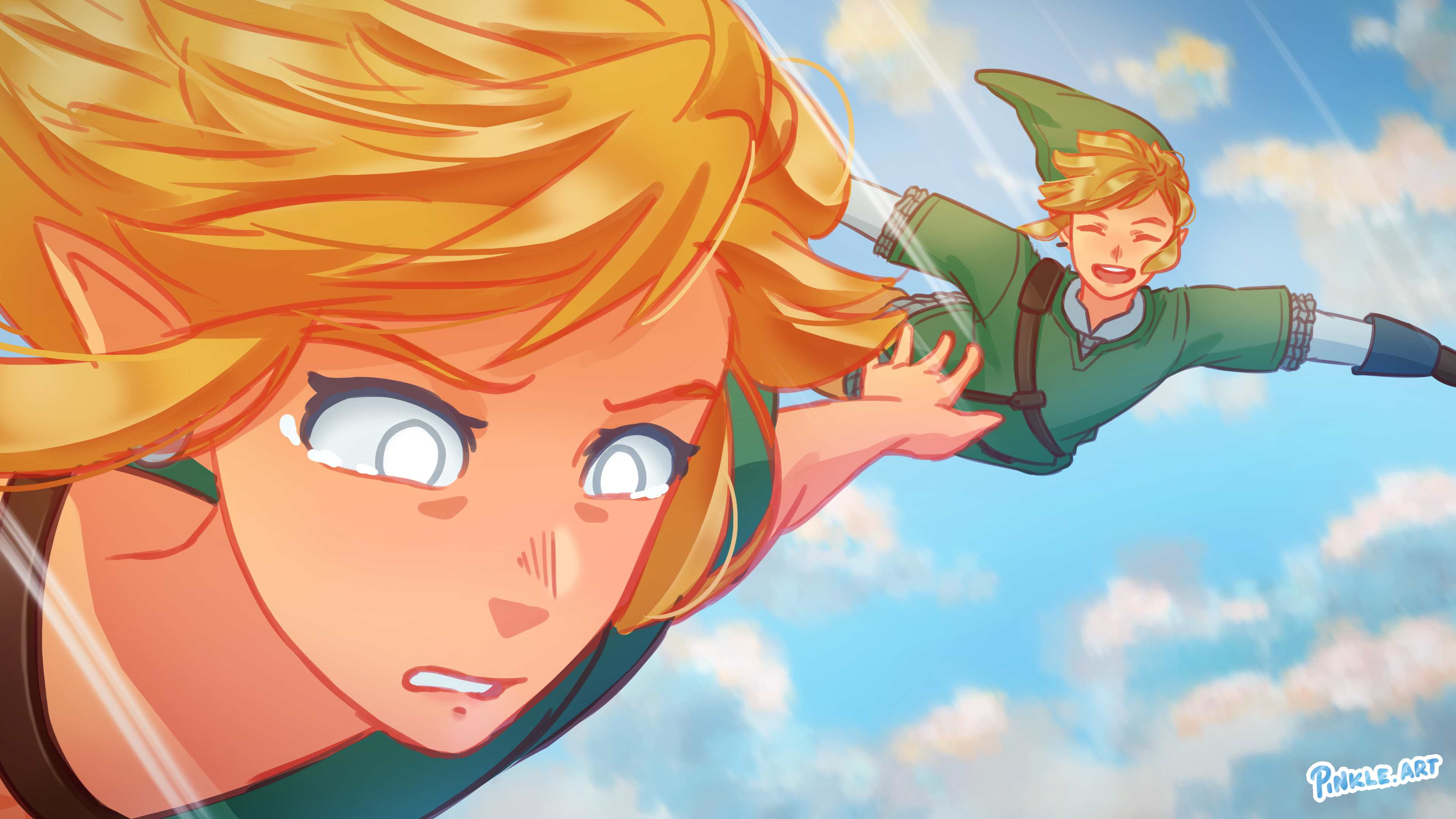 First Time? // The Legend of Zelda Fanart by PinkleArt on DeviantArt