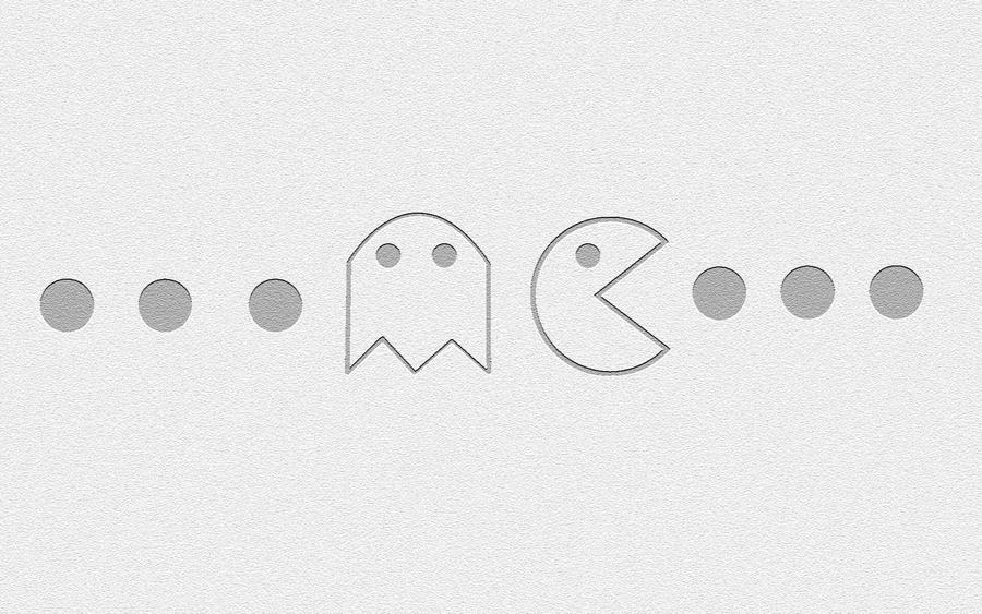 Simplepac Man Minimalist Pac Man by rephl on DeviantArt