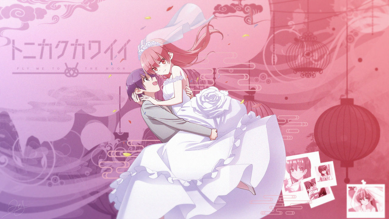 Tonikaku Kawaii - Fly me to the Moon by mddtran27 on DeviantArt