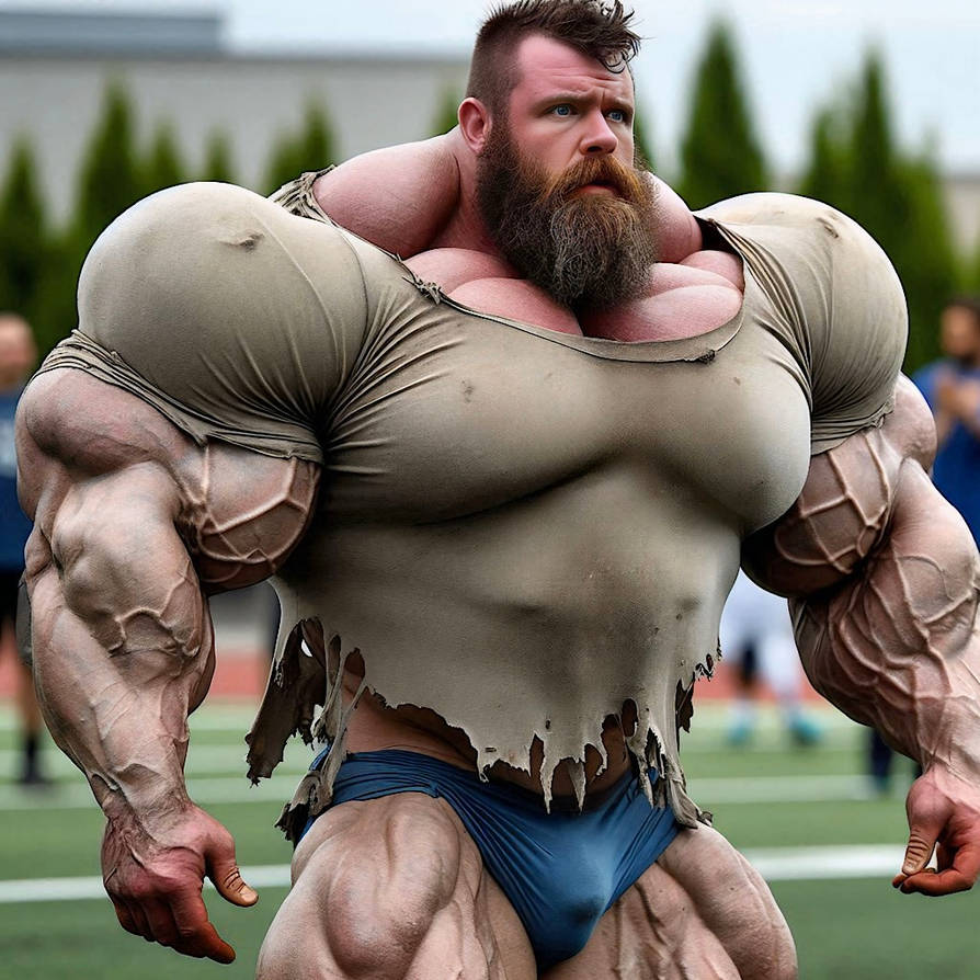 Muscle Spout Muscle Growth Spurt During Practice by SweatyMuscle on DeviantArt