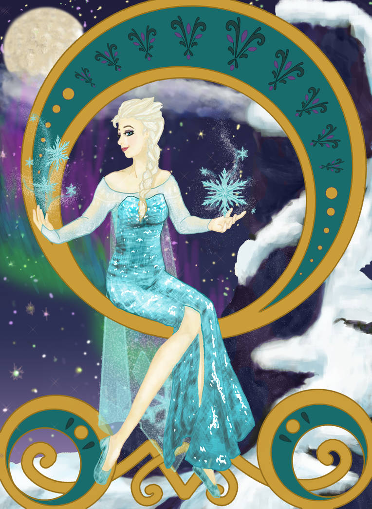 Elsa Moon by Xochital on DeviantArt
