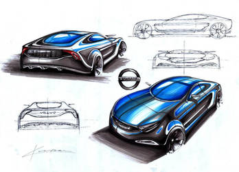 Volvo concept car by Chrupson