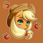 Applejack icon by mirednesy