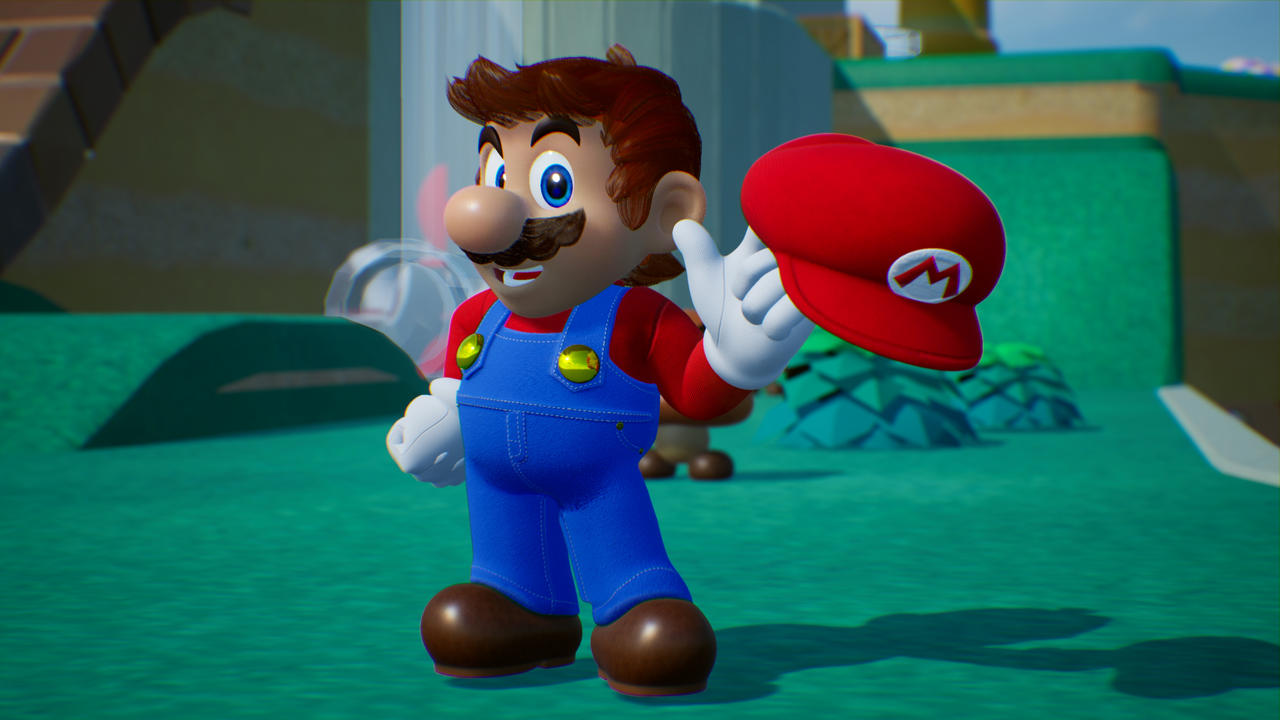 MarioRender by BlueBlurRenderz on DeviantArt