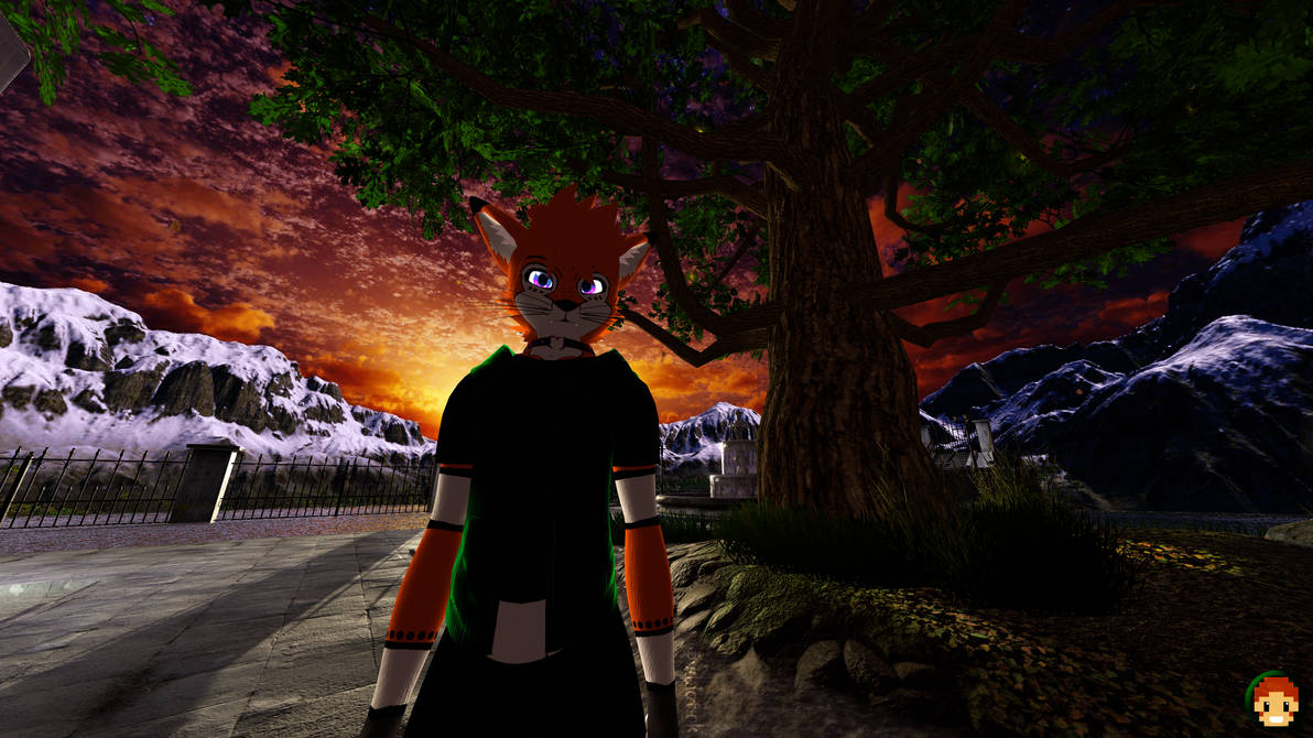 VRChat | Sunset by Fuflotyuk on DeviantArt