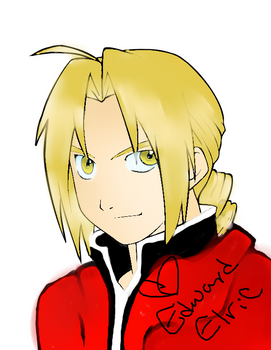 Edward Elric colored