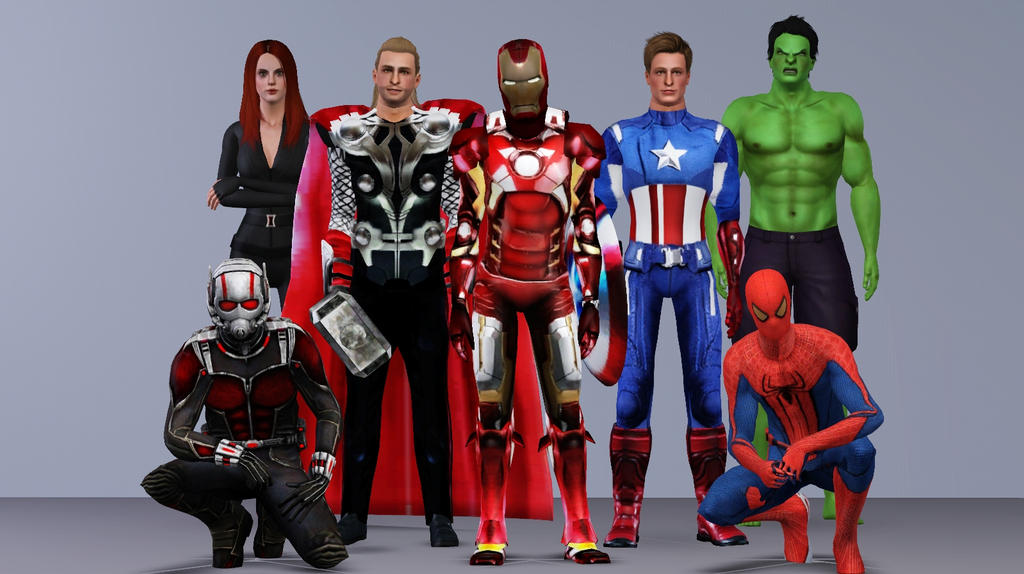 Sims3 Avengers by Popcornstar45 on DeviantArt