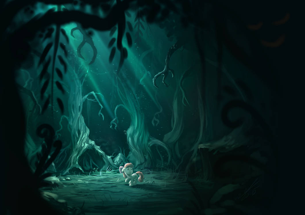 Applegloom forest by AssasinMonkey