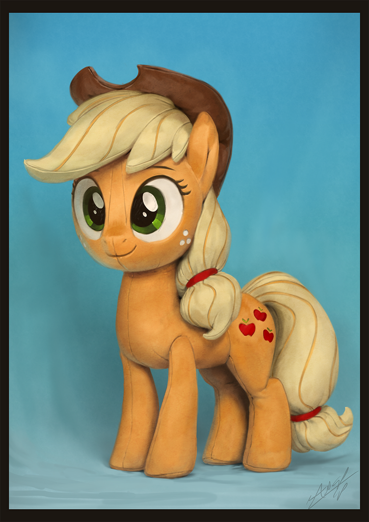 This is Not an Apple...jack Plush by AssasinMonkey