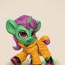 Little Dusty Raincoat - Commission
