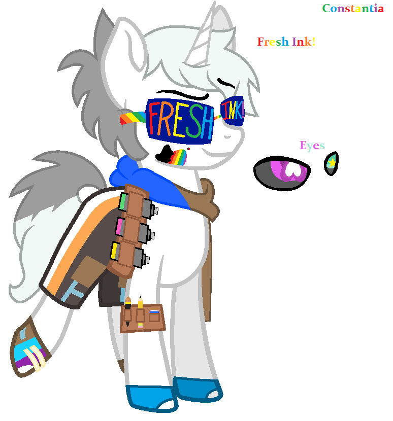 Fresh Ink (Fresh and Ink fusion) by boltdrawz on DeviantArt