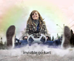 invisible go-kart