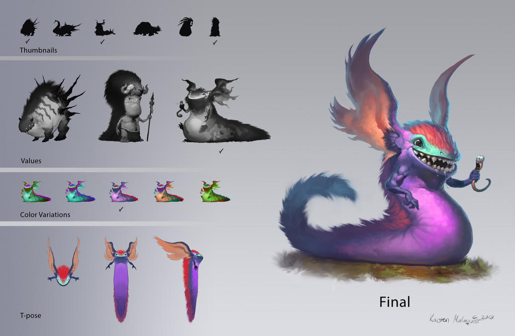 Creature Design by TheMagicalPot on DeviantArt