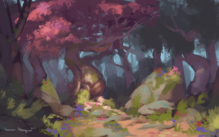 Forest by TheMagicalPot on DeviantArt