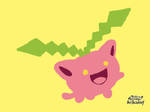 Pokemon Art Academy: Quick Sketch 4: Hoppip by LordoftheFuzzys