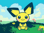 Pokemon Art Academy: Novice Lesson 3.3: Pichu by LordoftheFuzzys