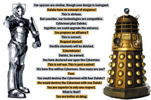 dalek vs cybermen 2