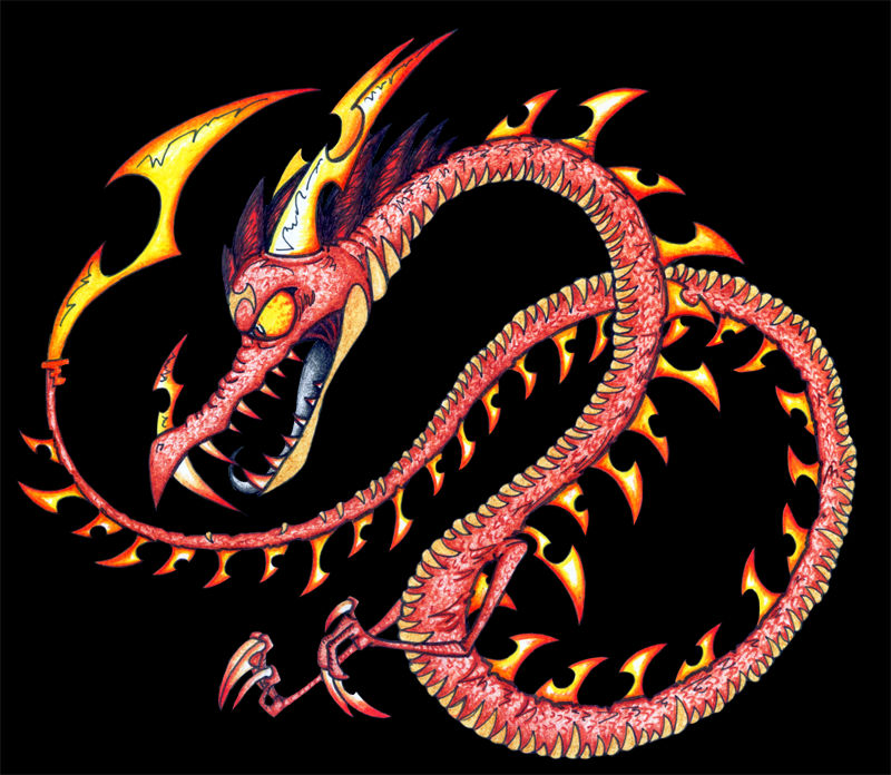Fireworm Draw Furious Fireworm by Altermentality on DeviantArt