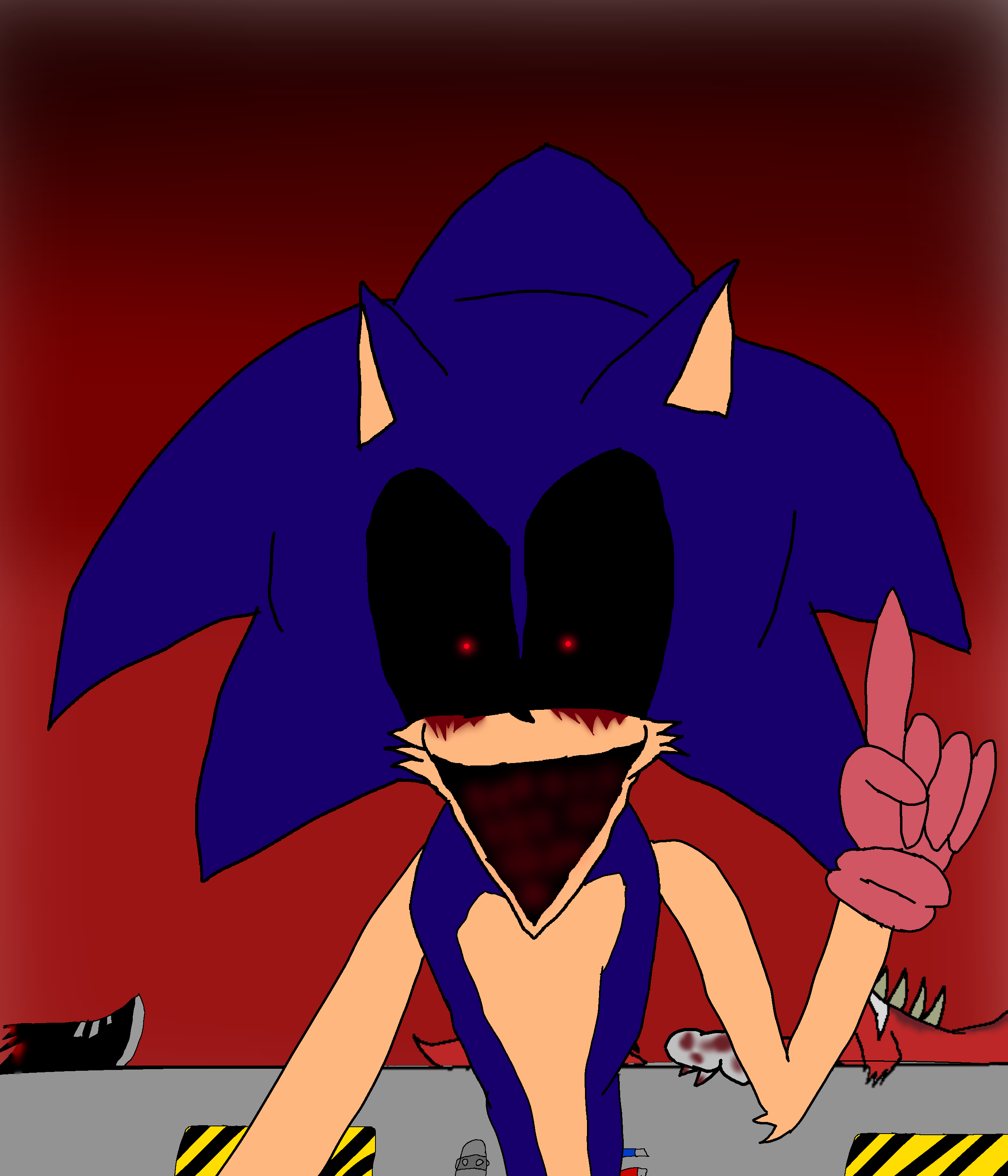 You cant run sonic.exe body parts sprite FNF by SonicJrthecoolest on  DeviantArt