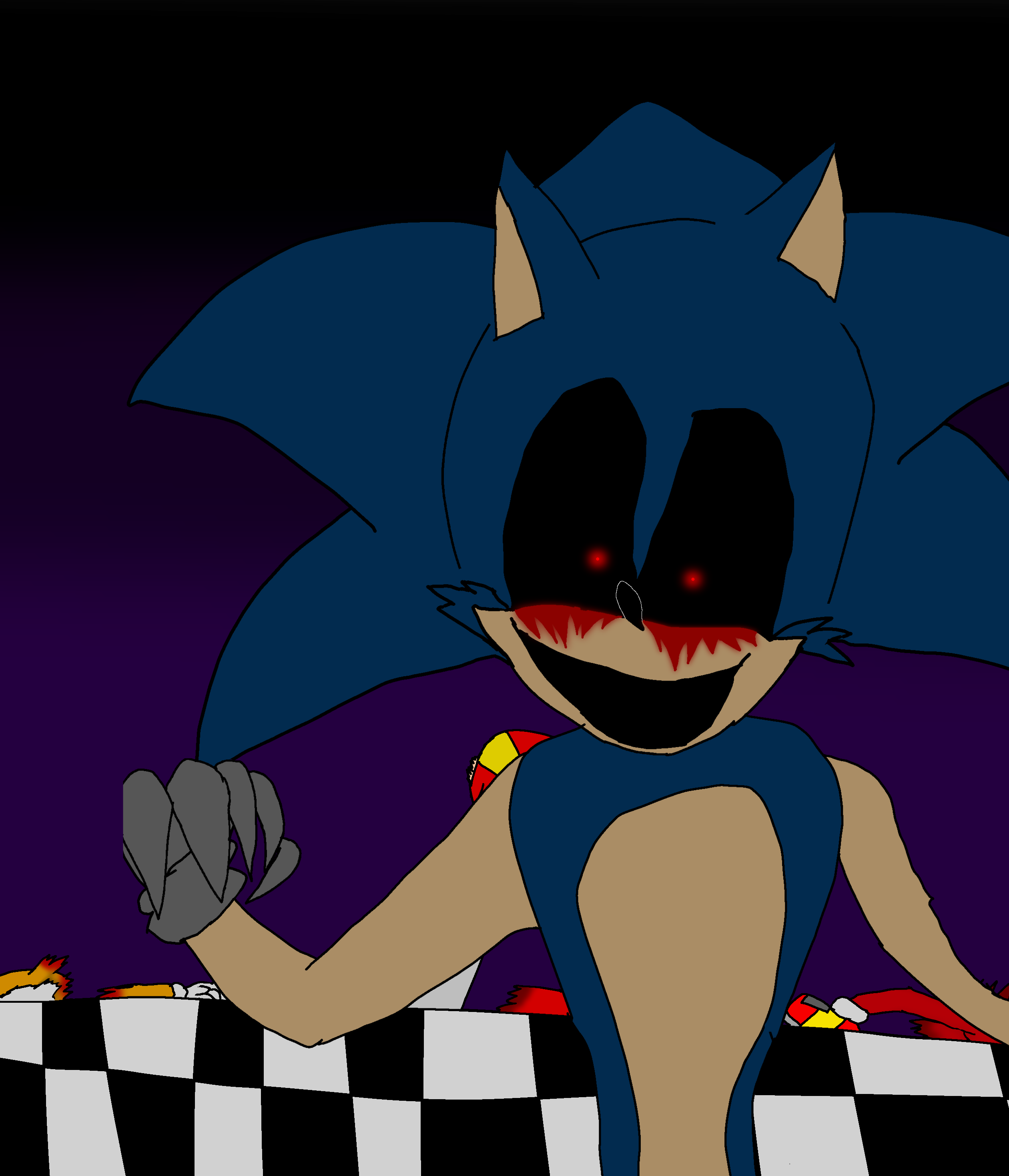 sonic.exe) by Frost-Animation on DeviantArt