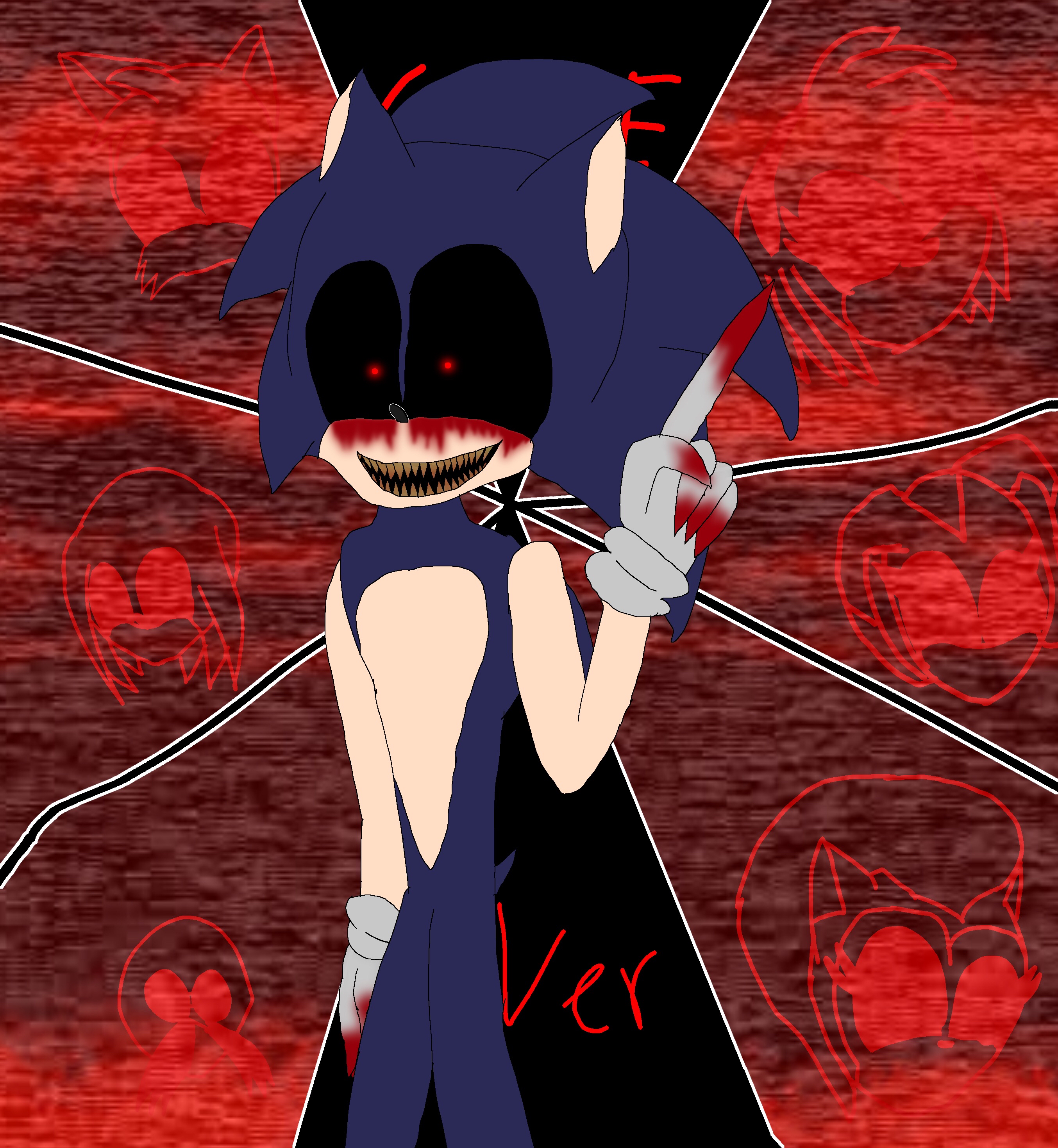 GAME OVER (Sonic.exe/sally.exe) by Frost-Animation on DeviantArt