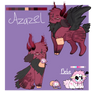 [Sandhornsheep|Pocketdemons MYO] Azazel and Bebe