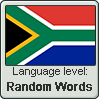 Afrikaans Language Stamp - Random Words by LanguageStampGuy