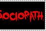 Sociopath Stamp