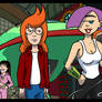 Futurama with Daria and Jane
