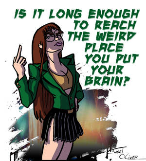 Angry toon : Daria