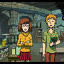 Daria and Trent as Velma and Shaggy