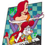 Roger and Jessica Rabbit playing... piano!