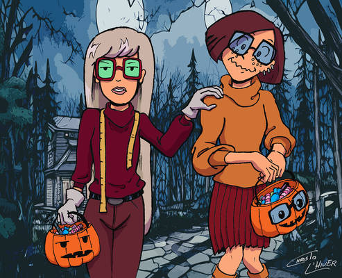 Daria and Jane Lane as Coco Diablo and Velma