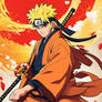Naruto Uzumaki as a Samurai