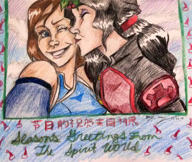 Korrasami Christmas Card