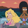 American Dad-Stan's Best Friend-Trish and Penny