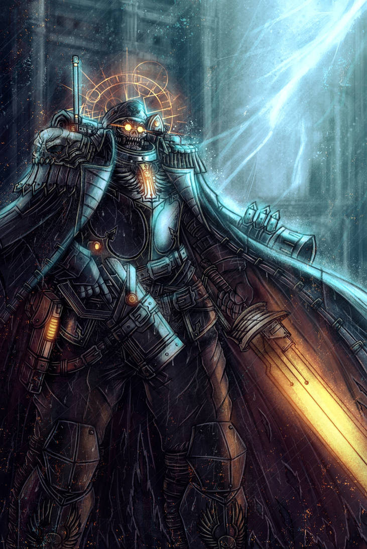 Tempestus Scions Inquisitor Oc (Commission) by enzoZkatsuragi on DeviantArt