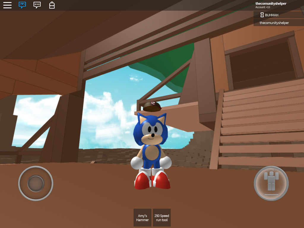 Classic Sonic In Roblox By Sonic428 On Deviantart -