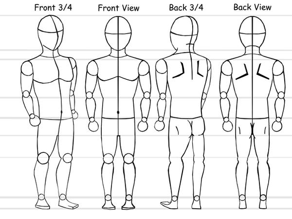 Body Design Reference Male Body Reference by Antorfeit on DeviantArt